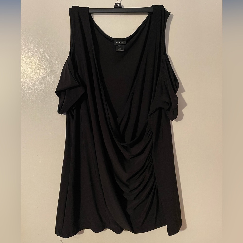Sexy Black Torrid Top Size 3